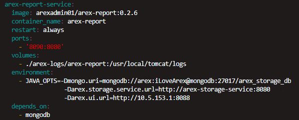 AREX Report Service